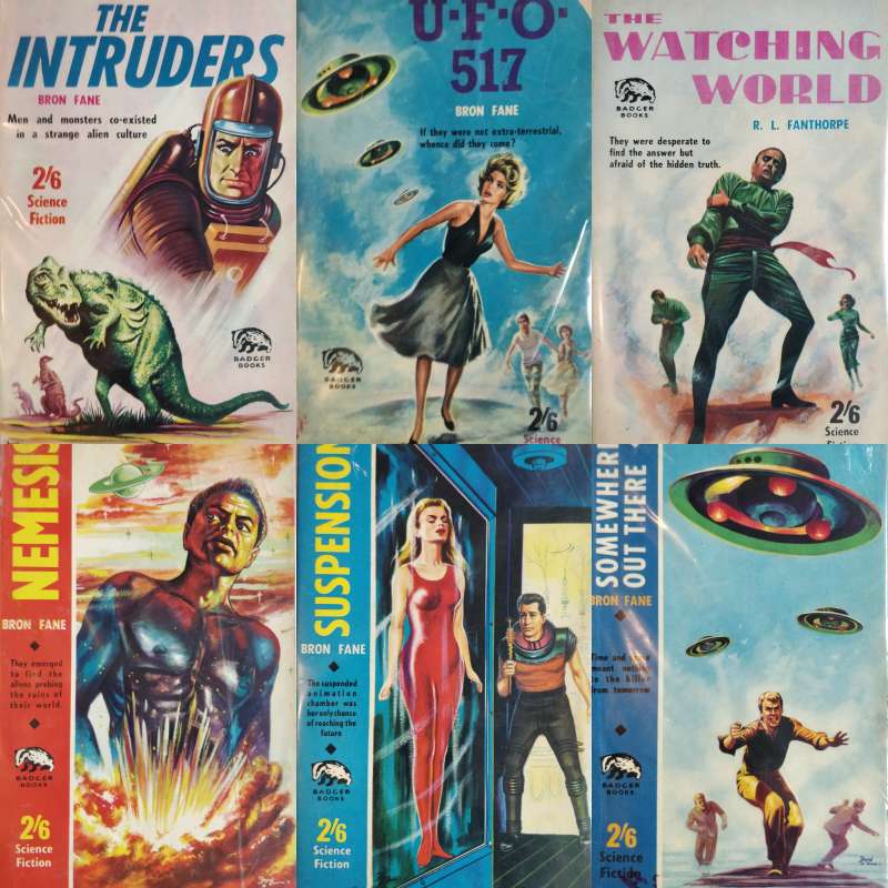 collage Badger Bron Fane